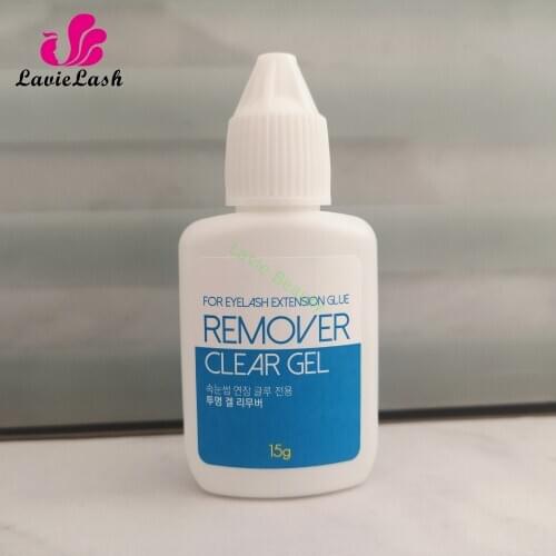 10 bottles original SKY Clear Gel Remover for Eyelash Extension Glue from Korea Removing Eyelash Extensions 15g/Bottle