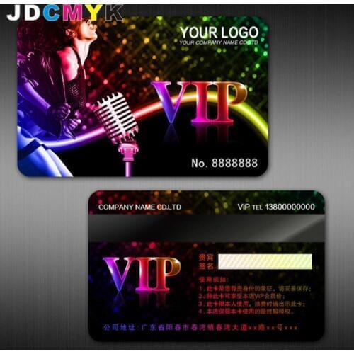 1000PCS Customize PVC Card VIP & Plastic cards Membership Cards (White/Copper/Silver/Gold) custom business card stand printing