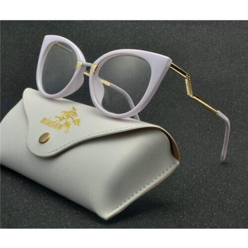 2018 fashion brand design reading glasses female diopter retro cat reading glasses women with box NX