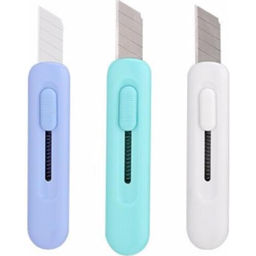3PCS Automatic return Blade Paper Knife Wallpaper Knife Letter opener