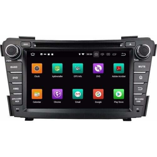 7" 2 Din Android 9.0 Car Multimedia Player For Hyundai I40 2011-2014 Car DVD Player 8 Core 1024*600 Audio Stereo Navigation DSP