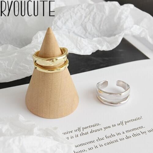 Bohemian Vintage Big Layer Chains Ring For Women Female Lady Antique Knuckle Cocktail Rings Boho Jewelry Anillos