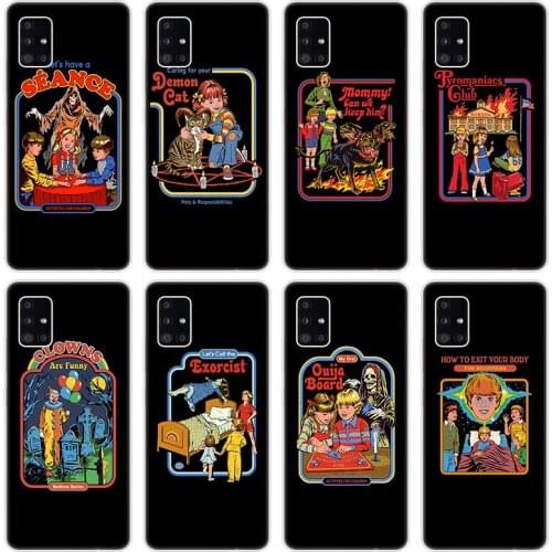 Lets Summon Demons Graphic Soft Case for Samsung Galaxy A12 A02 A03S A21S A22 A32 A52 A72 A82 S21 Plus FE Ultra M02S M12 Cover
