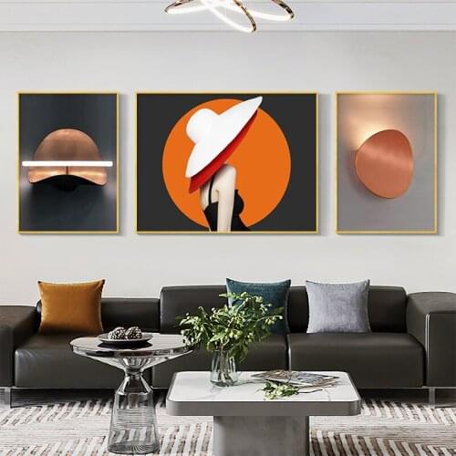 EECAMAIL Diy Diamond Painting Modern Diamond Painting Triptych living room Beauty Luxury Style Full Diamond Embroidery No Frame