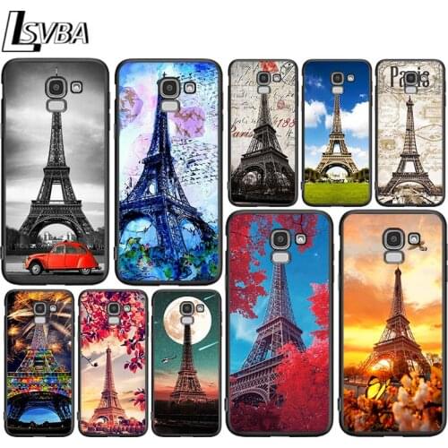 Eiffel Tower for Samsung Galaxy J2 J3 J4 Core J5 J6 J7 J8 Prime duo Plus 2018 2017 2016 Silicone Phone Cover