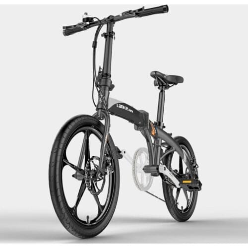 Qf600i-20 Inch 7-speed Folding Bicycle Ultra Light Aluminum Frame BMX Double Disc Brake