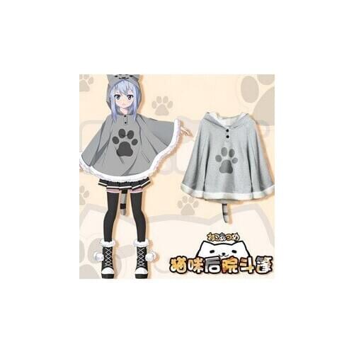 Unisex Game Neko Atsume 3D Printing Cosplay Costume Teenagers Coats Cloaks Sweaters Pullover Hoodie For Adults Men Women Fashion