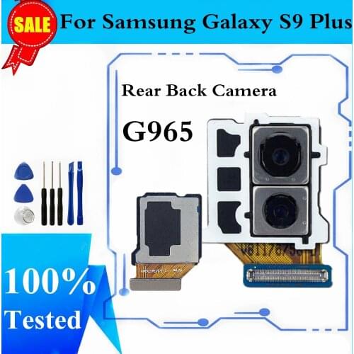Original For Samsung Galaxy S9 Plus Rear Back Camera Module Flex Cable For Samsung S9 Plus G965F Camera Replacement Repair Parts