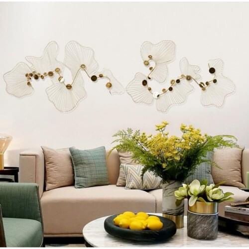 Mountain Shadow Wall Decoration Creative Soft Decoration Living Room Sofa Wall Three-dimensional Iron Porch Decoration Pendant
