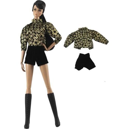 New Handmade Fashion Dress Outfit Suit Sets for Barbie BJD FR SD Doll Clothes Role Play Accessories Toys for Girl