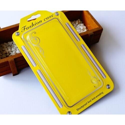 Transparent PET blister tray PVC plastic blister packaging for electronics with Color Blister Card ---DH5041