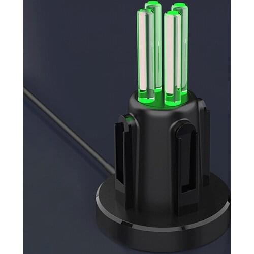 Handle Controller Charger for Nintendo Switch Charging Dock for Switch Joy-Con 4 in 1 Charging Colorful Light Column