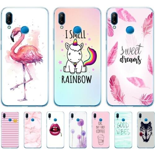 Silicon case for huawei Nova 3 3i 3e phone case soft tpu cover for Nova3 nova3i INE-LX2 INE-LX9 funda shell cover Coque bumper
