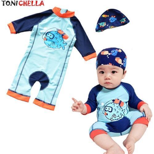 Купальные костюмы для малышей TONICHELLA China At AliExpress