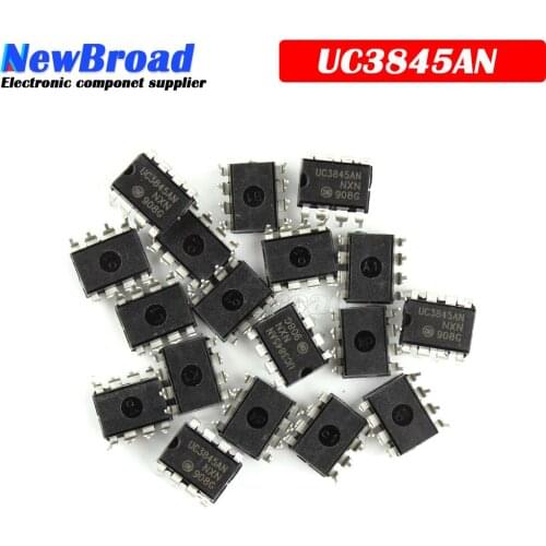 10PCS UC3845B DIP-8 UC3845A DIP8 UC3845AN UC3845BN UC3845 DIP new and original IC