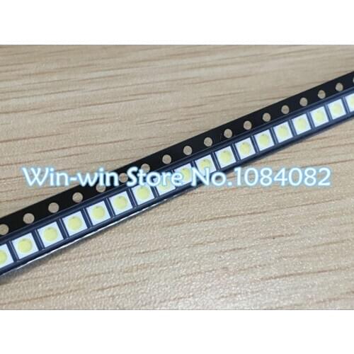 100pcs Lextar LED Backlight High Power LED 1.8W 3030 6V Cool white 150-187LM PT30W45 V1 TV Application 3030 smd led diode