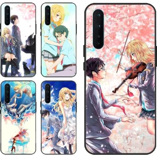 Your Lie In April Case For OPPO Realme 8 Pro 6 7 Q3 Pro GT Neo C3 C11 C15 Coque For Oneplus 9 Pro 9R Nord 8T