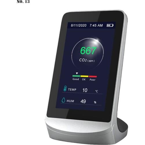 New Digital CO2 Detector LCD Display Air Carbon Dioxide Detector Air Quality Monitor Professional Meter CO2 Concentration Tester