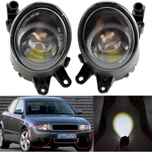 For Audi A4 Avant B6 2004-2008 fog lamps fog lights Car-Styling Front Fog Light Fog Lamp With Angel Eye