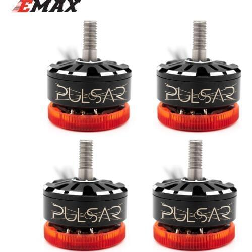 EMAX Pulsar 2207 1750KV 2450KV 3-6S LED Brushless Motor for RC FPV Racing Drone RC Accessory