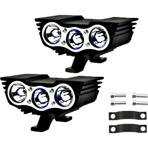 Motorcycle headlights spot fog lights 12V 20W led Motorbike 6000k driving lamp New Owl Car Head lamps spotlights waterproof