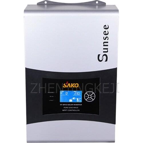 Photovoltaic Invertor Household Off-Grid Converter Solar Inverters High Power 3000W/5000W Pure Sine Wave PWM Battery Charger