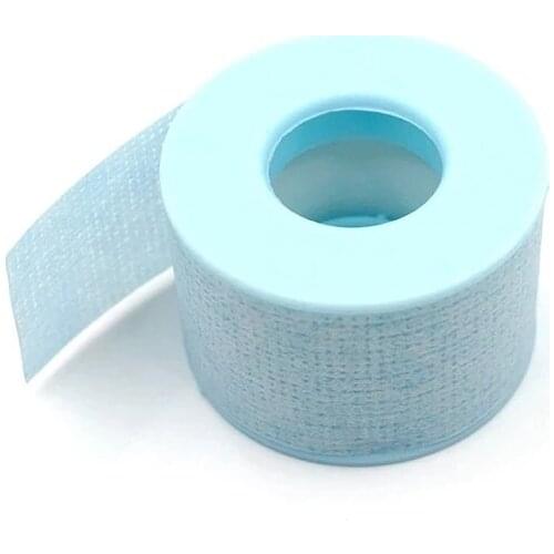 Non-woven Medical Silicone Gel Eyelash Tape Breathable Sensitive Resistant Blue Eye Pad Eyelash Extension Tools