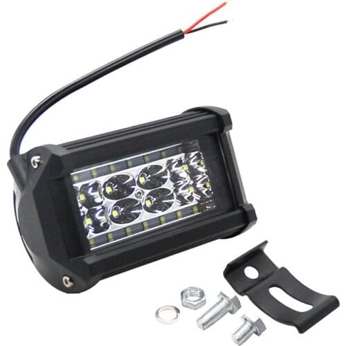 2021 new 90W LED Work Light Bar 12V 24V White Tractor Led Headlight Focos De Autos