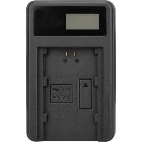 NP-FZ100 NP FZ100 LCD USB Battery Charger for Sony NP-FZ100, BC-QZ1 Alpha 9, A9, Alpha 9R, Sony A9R Sony Alpha 9S