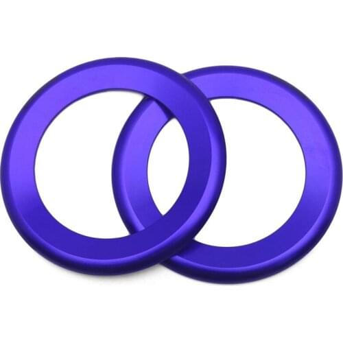 Car Rear Door Speaker Ring Knob Cover Metal Trim For Jeep Grand Cherokee 2011-2021 Decoration Accessories,2PCS