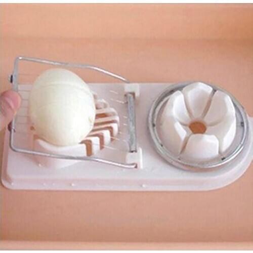 2 in 1 Multifunctional Kitchen Tool Stainless Steel Cutter Chopper Peeler Egg Slicer Hotel Restaurant Chefs Accessories