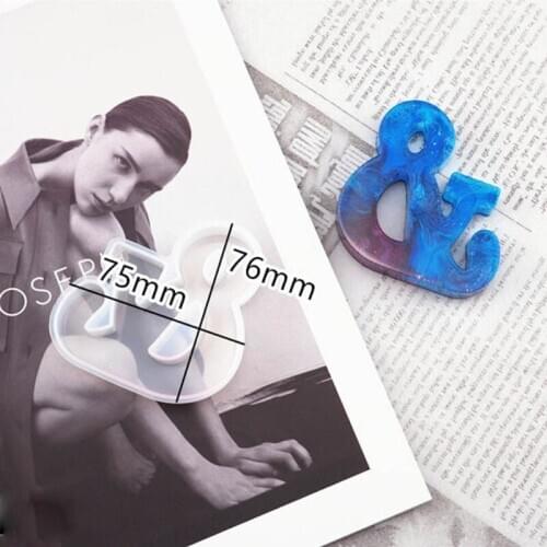 3 Pack DIY Alphabet Letter Mr & Mrs Epoxy Resin Casting Molds Art Craft Tools F3MF