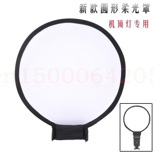 40cm Fordable Diffuser Mini Flash Softbox for Speedlite Portable Light Control Gear