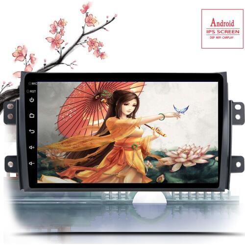 Car DVD Multimedia player For Suzuki SX4 2006-2011 2012 2013 2Din Android 10.0 Autoradio GPS Navigation Radio Cassette Recorder