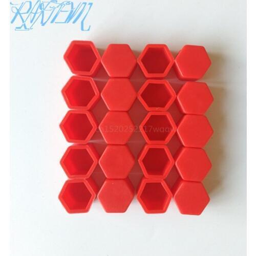 Car Styling 20pcs Silica Caps Hub Screw Protector for Chevrolet Cruze Trax Aveo Lova Sail Epica Captiva Volt Camaro Cobalt