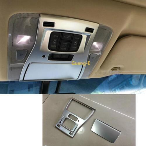 Car Styling Cover Stick Front Read Reading Light Lamp Trim Hood For Toyota Alphard Vellfire 2016 2017 2018 2019