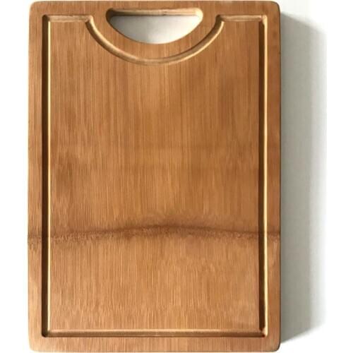 Bamboo Cutting Board with Groove