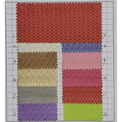 Golden Diamond grain Tablet PC Case leather fabric/ Packaging material Cover leather / uggage certificates synthetic PVC leather