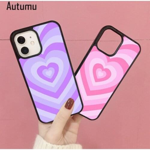 Phone Case for iPhone 12 mini X XS XR 11 Pro Max SE 2020 5 6S 7 8 Plus Samsung Galaxy S8 S9 S10 S20 S21 Latte Love Coffee Heart