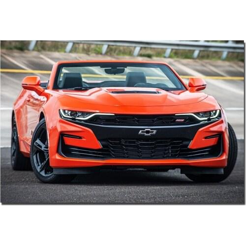 Chevrolet Camaro SS Supercar Poster Canvas Prints Paintings for Living Room Decor Wall Art Vehicle Picture