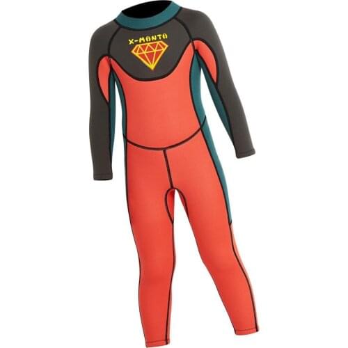 Children Long Sleeve Wetsuit for Scuba Diving Kayak Spearfishing