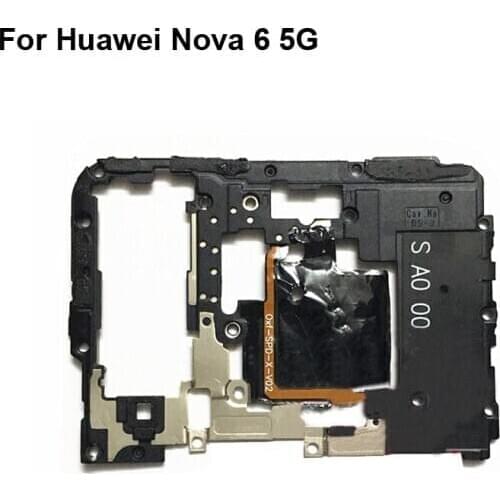 For Huawei Nova 6 5G Back Frame shell case cover on the Motherboard Without NFC parts For Huawei Nova6