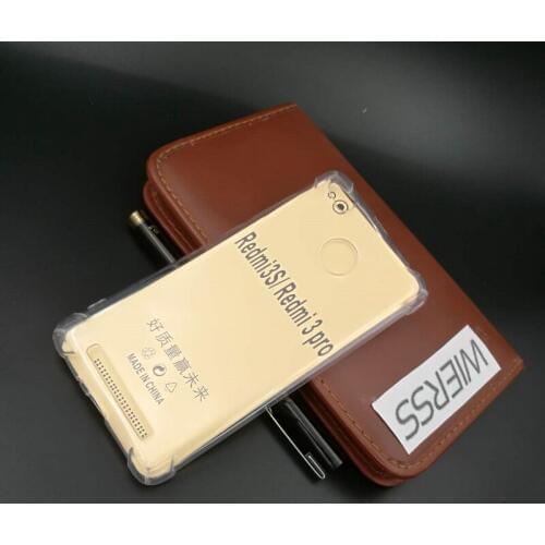 For Xiaomi Redmi 3 S pro Prime WIERSS Anti-knock Transparent TPU Case for Xiaomi Redmi 3S Redmi 3X Back cover Case fundas