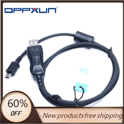 OPPXUN USB Programming Cable for Motorola CP110, EP150, A10, Mag One A12, RDX2020, RDU2020, RDX2080D Walkie Talkie