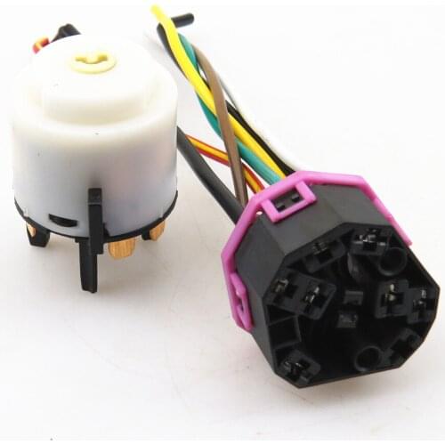4B0 905 849 4B0-905-849 Ignition Starter Switch Plug Cable for VW Bora Je.tta 4 Beetle Golf MK4 Passat Leon Alhambra 4B0905849