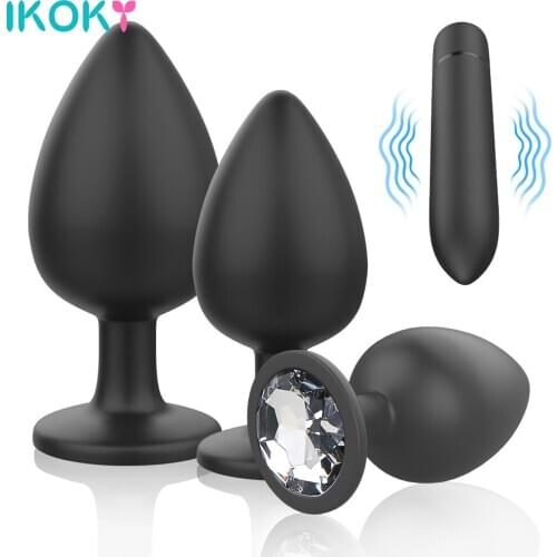 Classic Anal Plug Bullet Vibrators Sex Toys for Women Men Gay Couple Tools Erotic Prostate Massager Adults Female Male Products