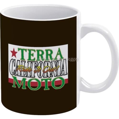 Terra Moto California Coffee Mugs 330ml Creative Travel Mug and Cup Office Drinkware Mugs Tazza La Los Angeles Sa An Diego Sf Sa
