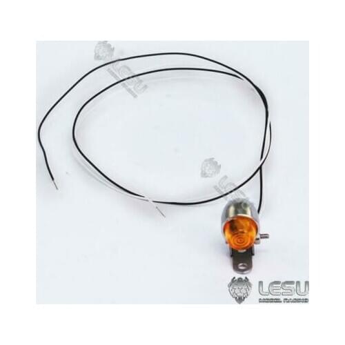 Metal LED Side Lamp Light for 1/14 RC DIY Tamiya Tractor Truck Dumper Trailer TH17151