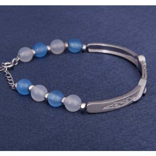 The Untamed Grandmaster of Demonic Cultivation Lan wangji Wang yibo ancient bracelet Prop Daily Cosplay fashion jewelry cos Gift