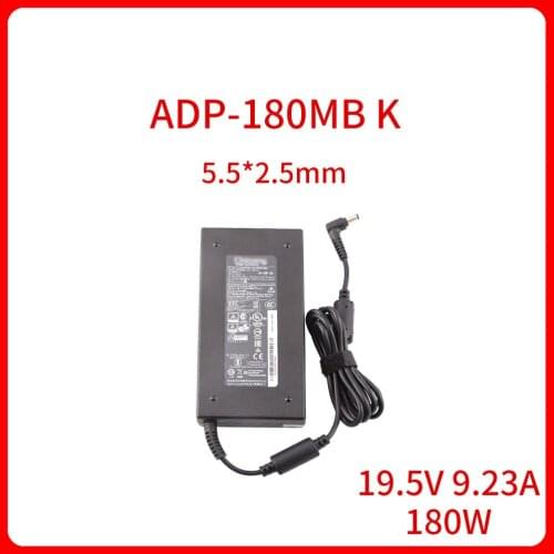 NEW 19.5V 9.23A 180W ADP-180MB K Laptop AC Adapter Charger For MSI GS63 GS65 GS73VR Charger 5.5*2.5MM